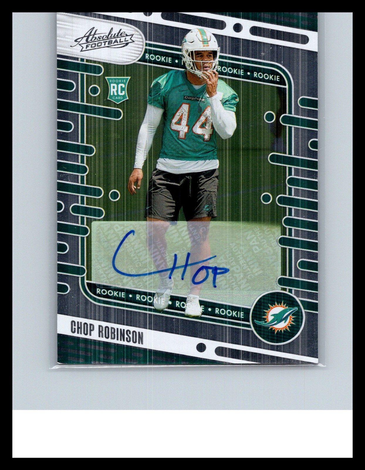 Chop Robinson Panini Absolute #121 Signature