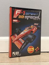 MSX2 F1 Spirit 3D Special, CIB, ottime condizioni, testato, venditore USA