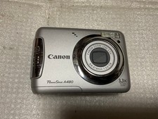 Canon PowerShot A480 Digital Camera - Used, Tested, From Japan, Box & Manual