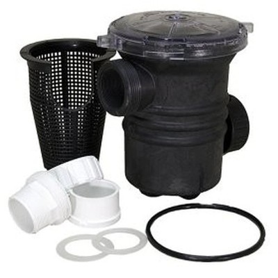 EasyPro 90 Cubic Inch Strainer Basket 1 1/2'' Inlet / Outlet EXS901
