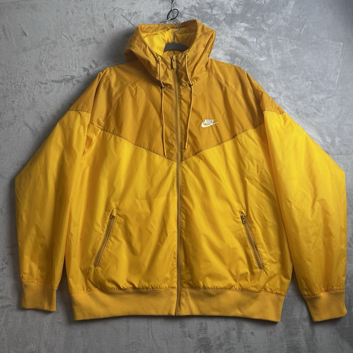 yellow nike jacket men
