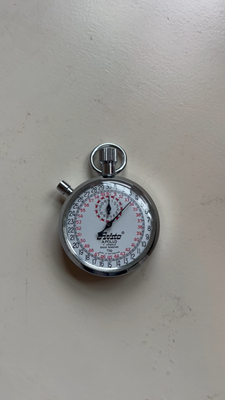 ARISTO 掛時計 シルバー 車の写真 Aristo Apollo Wind Up Stopwatch Switzerland 7 Jewel - Working