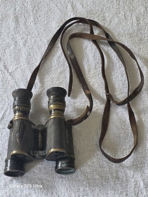 Wehrmacht Fernglas Militär Sammler WK1 WK2 Stark Gebraucht Gehört Gut Gereinigt 