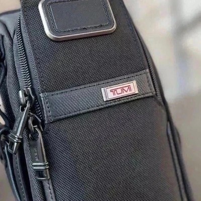 New TUMI Alpha Compact Sling Shoulder Bag Black outlet from Japan