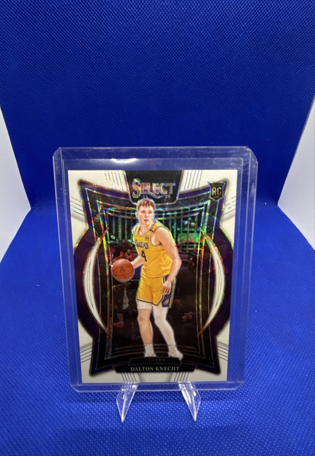 2024-25 Panini Select-Concourse Dalton Knecht #91 White Scope Prizm 21/35 (RC)