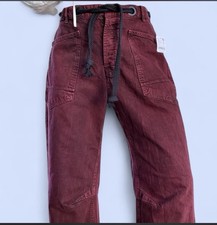 NWOT FREE PEOPLE MOXIE  Low Slung Barrell Jea...