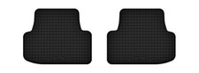 Gummi Fußmatten Hinten für Volkswagen Golf VIII Bj. 2019-  Schwarz 2-tlg NEU