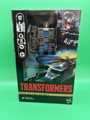 HASBRO TRANSFORMERS AGE OF THE PRIMES DELUXE CLASS COMBATICON VORTEX FIGURE