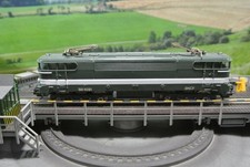 Lima Locomotive électrique BB9291 SNCF Verte HO CC occasion Bon Etat