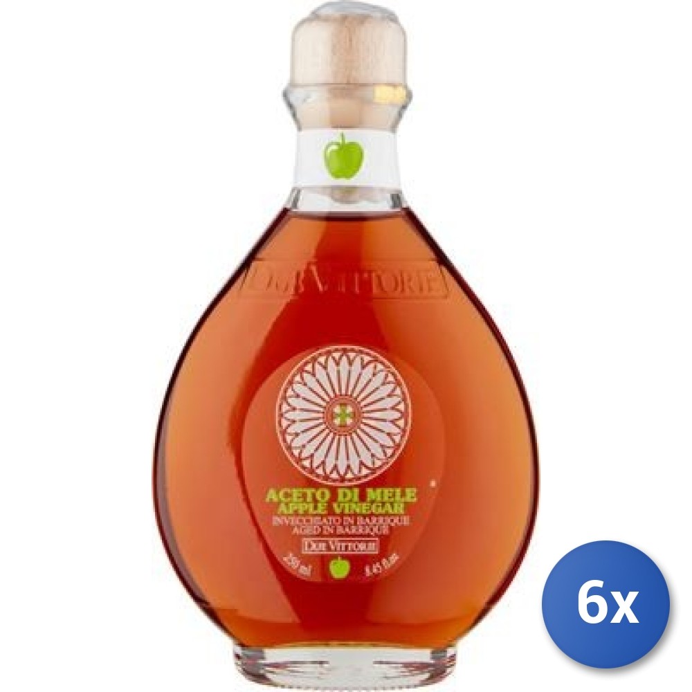 6X Multipack Apple Vinegar Due Vittorie 250 Ml