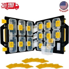 Hardware Tackle Box storage with Removable Compartment Organize