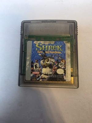 Shrek: Fairy Tale FreakDown (Nintendo Game Boy Color) Tested Working Dmg Label