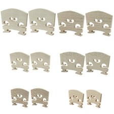 Piutouyar 4/4 3/4 1/2 1/4 1/8 1/16 Full Size Violin Bridge, size, Beige