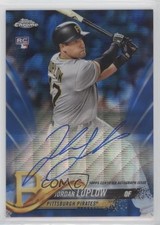 2018 Topps Chrome Rookie Blue Wave Refractor /150 Jordan Luplow #RA-JL Auto 08dy