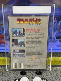 1990 IBM PC Ninja Gaiden Graded VGA 85 Sealed BIG BOX 3.5 5.25 Tecmo Top Pop 4