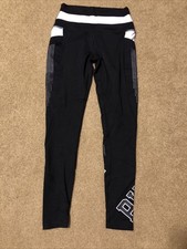 Women  s PINK Victoria  s Secret Ultimate Leggings - Black Sz Small