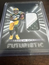 2025 Panini Black Matthew Golden Futuristic Royal /149 MEM RC Green Bay Packers