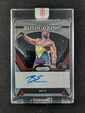 2024 Panini Prizm WWE BIG E Auto Base Superstar Signature Encased #SA-BGE