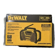 DEWALT DCR028B 12V/20V MAX Bluetooth Cordless Portable Jobsite Radio TOOL ONLY