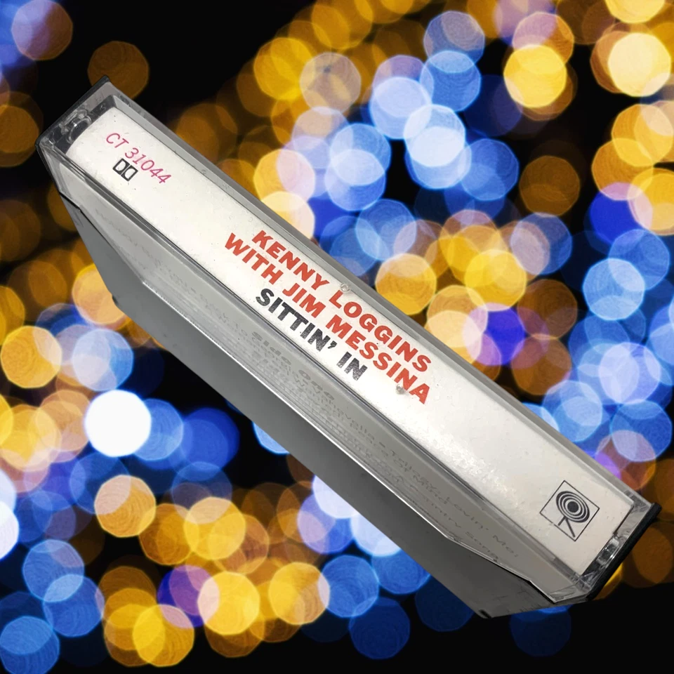 Vintage 1971 Kenny Loggins & Jim Messina Sittin' In Audio Cassette Tape Columbia Foto 3 de 3