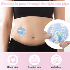 32 Pieces G Tube Button Covers G Tube Pad Holder Cotton Pads for Feeding Supp...