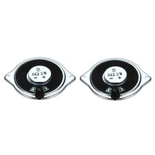 2 Pcs 2W 8 Ohm Small Speakers Metal Ear Shell Internal Micro Magnet Speaker