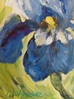 MONA VIVAR 10x8Contemporary Expressionist Floral Original Acrylic Painting — photo 6