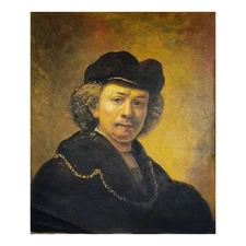 Hand-Painted Oil Painting - 50x60 cm Canvas - Made in Italy - Mastery