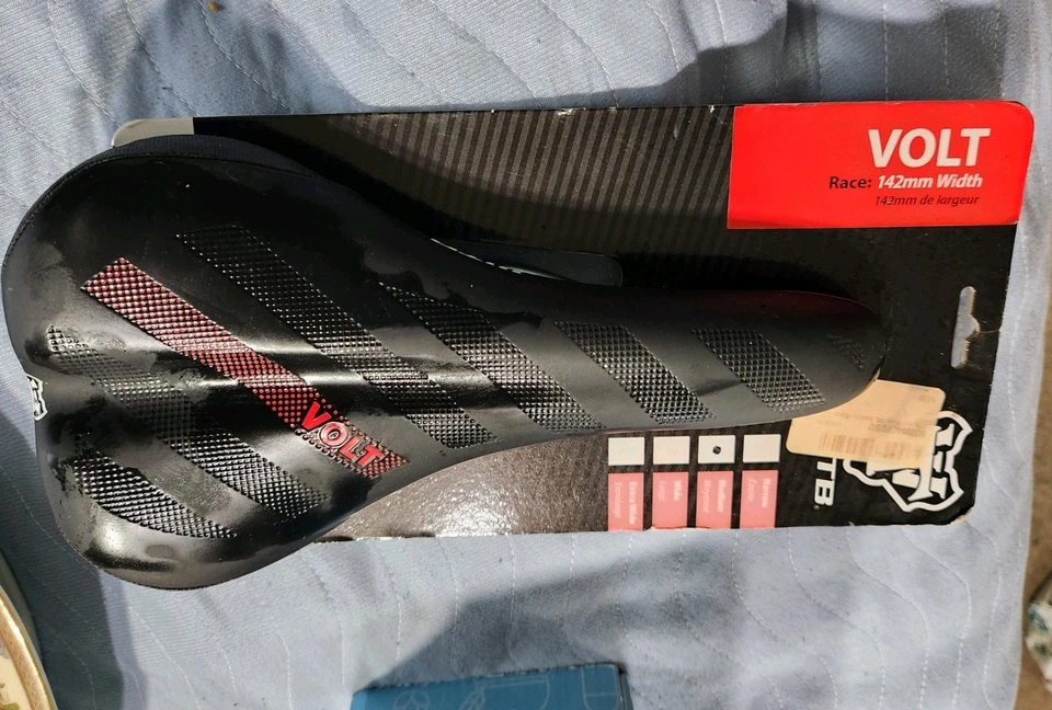 WTB Volt Black Bike Saddle with Comfort Padding  Racing 142mm width BOOMAOP0SU - Image 2 of 4