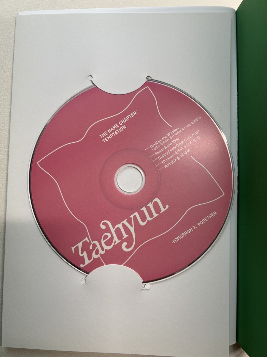 TXT The Name Chapter: Temptation Lullaby Version - Taehyun | eBay