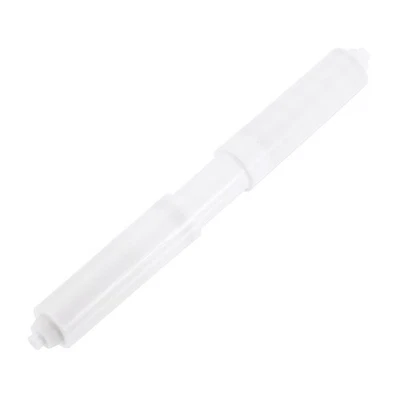 Porte-rouleau papier toilette 7-1/16"-7-7/8" tige PP blanc pour [marque] - Photo 1/4