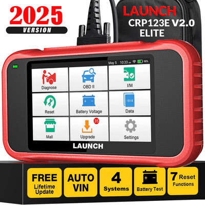 LAUNCH CRP123E V2.0 Profi Auto Diagnosegerät KFZ OBD2 Scanner Fehlerauslesegerät