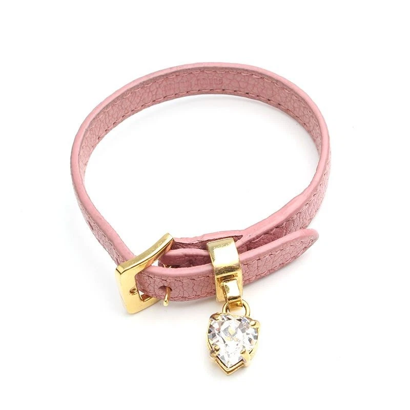 Bracciale Miu Miu Cristallo Pelle Rosa 125312801