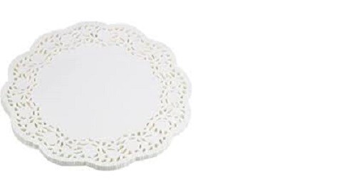 4.5" DOILIES LOT 90 ROUND WHITE PAPER DOILIES SMALL DOILEY envelopes ROSES VTG ! - Picture 3 of 4