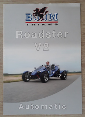 Boom V2 Roadster Prospekt 2007 - Boom Trikes