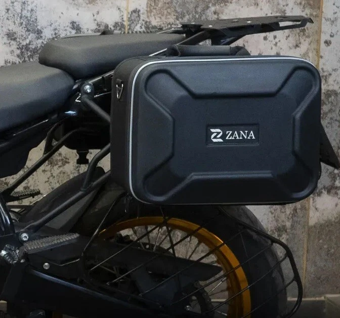 Bolsas de sillín Roadster (30L cada una) aptas para HONDA HNESS CB 350 Foto 3 de 4