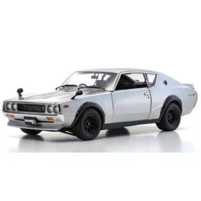 New KYOSHO Original 1/18 Nissan Skyline 2000 GT R (KPGC110) Silver