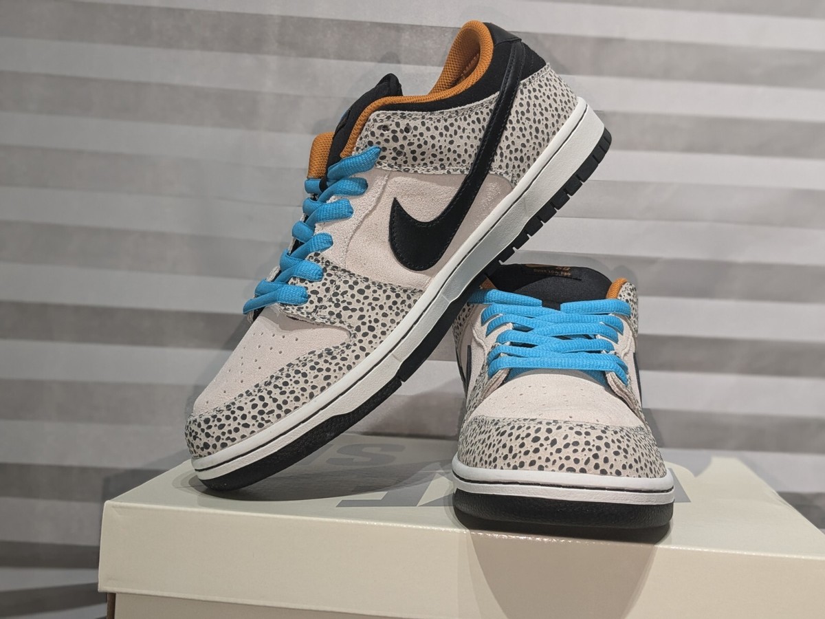 Nike SB Dunk Low Electric Pack Olympic Safari Sz 12m FZ1233-002