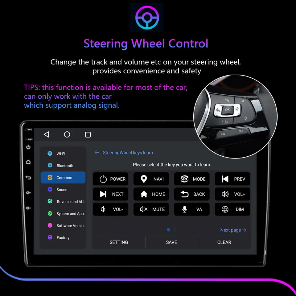 Radio for Toyota RAV4 Android Stereo 2019 2020 2021 2022 IPS 10.2in Touch Screen - Image 3 of 4