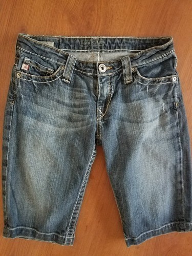 BIG STAR VIVIAN Bermuda Jean shorts size 27 Stretch - 第 1/5 張圖片