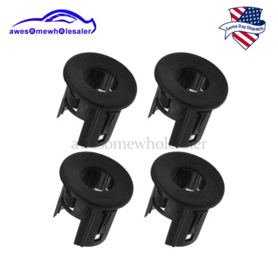 Bumper Parking Assist Sensor Housing 4Pcs For Chevrolet GMC Sierra 1500 25844782