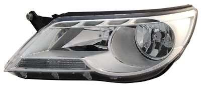 Scheinwerfer links für VW Tiguan 5N 2007-2011 H7 + LWR Stellmotor Halogen