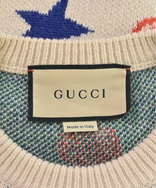 GUCCI Knitwear/Sweater BeigexBluexYellow etc.(Star pattern GUCCI Knitwear/Sweater BeigexBluexYellow etc.(Star pattern