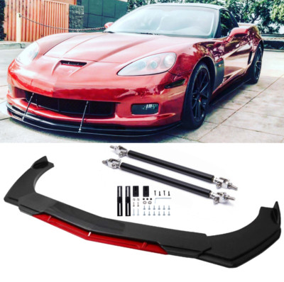 Frontspoiler Spoilerlippe Spoilerschwert Spoiler für Corvette C6 ZR1 Z06 05-13