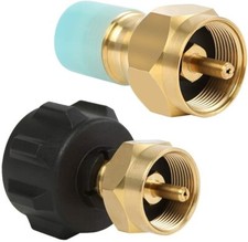 SMAD Brass Propane Refill Adapter Lp Gas 1Lb Cylinder Tank Coupler Heater BBQ US