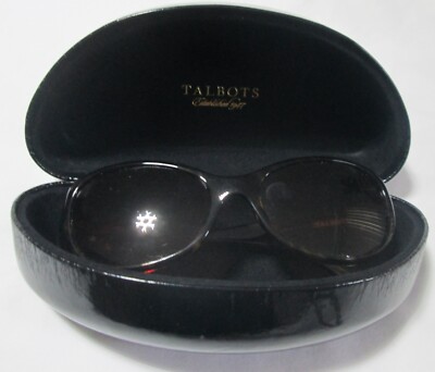 Talbots Womens Round Sunglasses Black Brown Tortoise Frames Purple Gradient Lens Talbots | Accessories | Talbots Womens Sunglasses Tortoise  main image 3