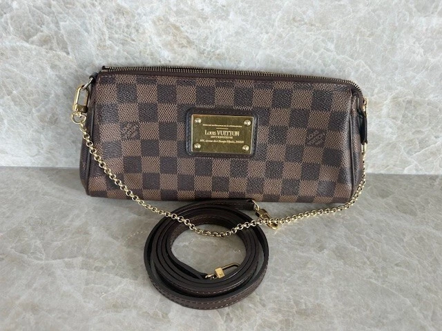 LOUIS VUITTON（LV） Borsa a tracolla Louis Vuitton Eva pochette tracolla tela damier