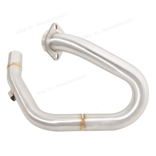 Sistema completo escape cabezal delantero enlace tubo acero para Suzuki DRZ400 2000-2025 - Imagen 4 de 7