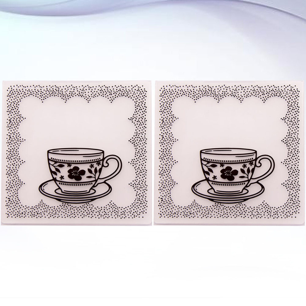 2 Pcs Stamp Stencil Paper Embossing Die Die Cut Stencils Art Craft