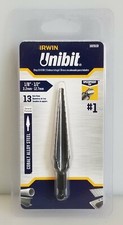 Broca paso a paso Irwin 10231CB #1 Unibit, 1/8" - 1/2", Speed Point Cobalt EE. UU. NUEVA